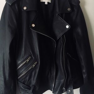 Leather jacket
